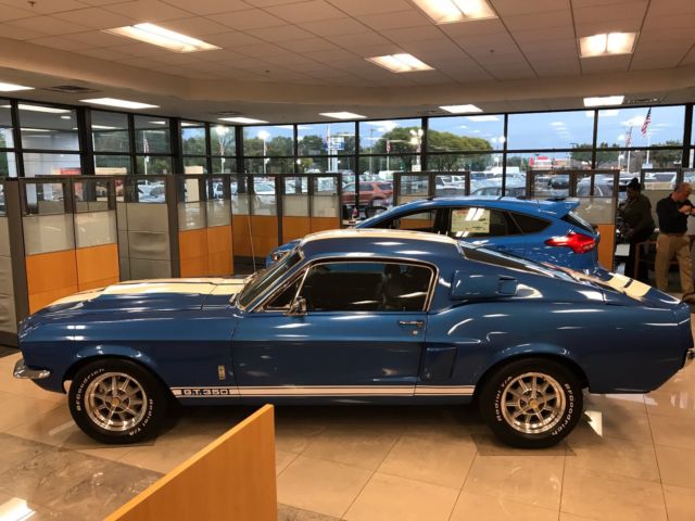 1967 Blue Ford Mustang Coupe
