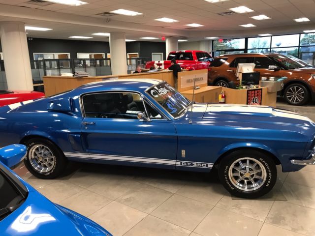 1967 Blue Ford Mustang Coupe