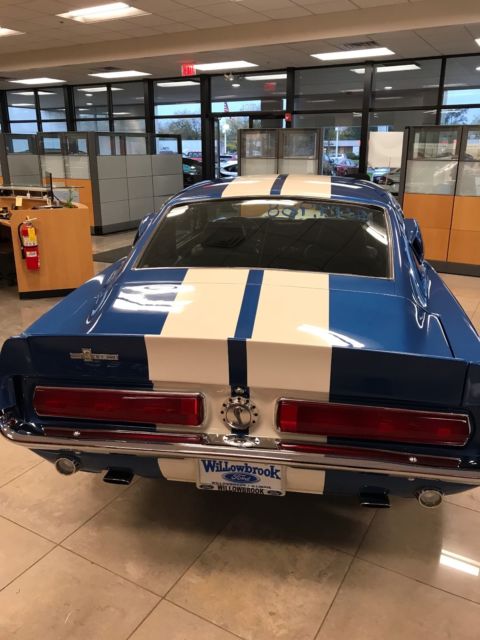 1967 Blue Ford Mustang Coupe