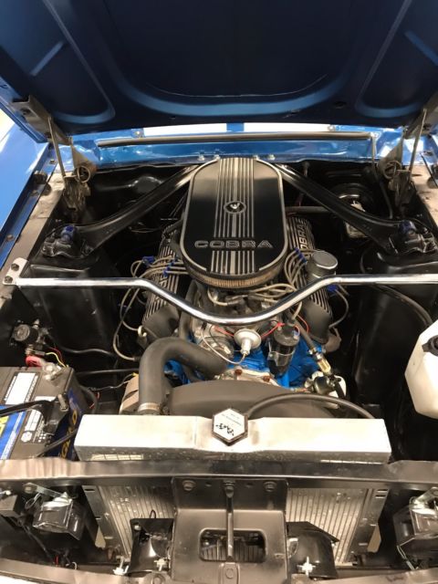 1967 Blue Ford Mustang Coupe