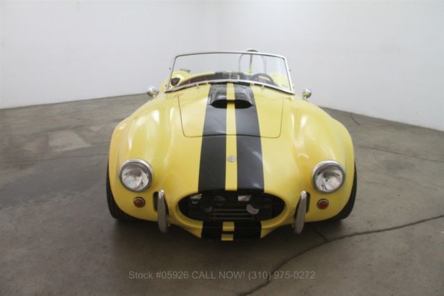 1967 Yellow Ford Shelby Cobra