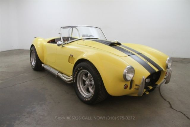 1967 Yellow Ford Shelby Cobra