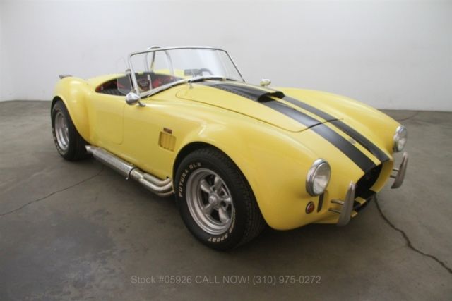 1967 Yellow Ford Shelby Cobra