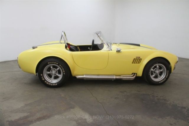 1967 Yellow Ford Shelby Cobra