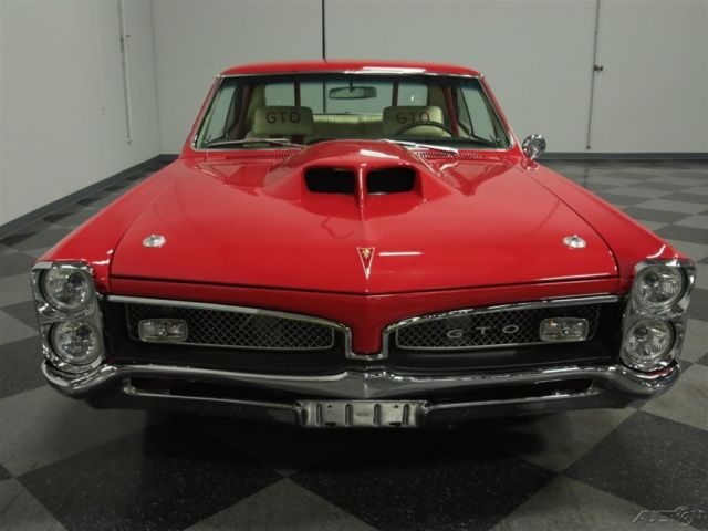 1967 Red Pontiac GTO