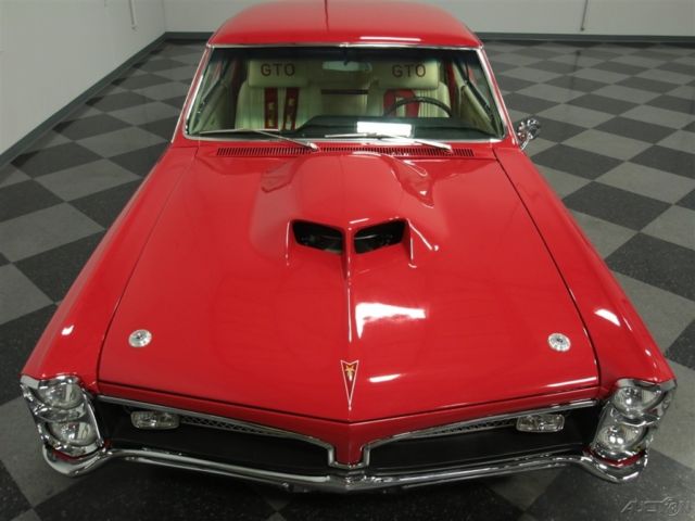 1967 Red Pontiac GTO