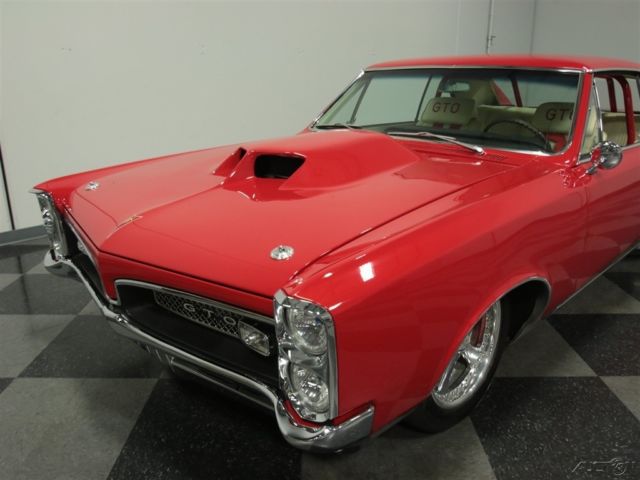 1967 Red Pontiac GTO