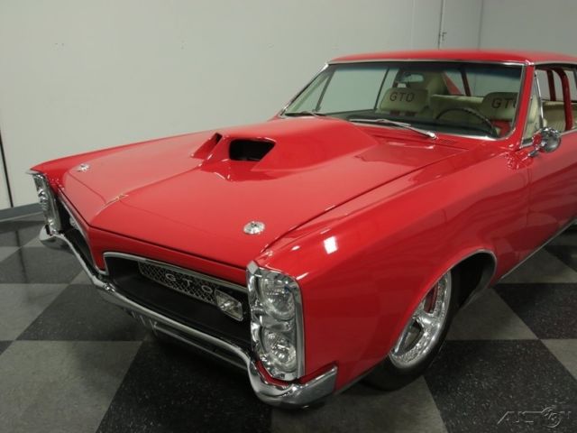 1967 Red Pontiac GTO
