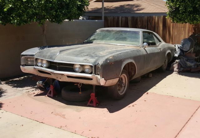 1967 Black Buick Riviera Fastback