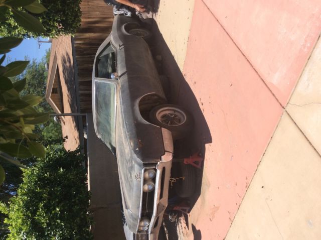 1967 Black Buick Riviera Fastback