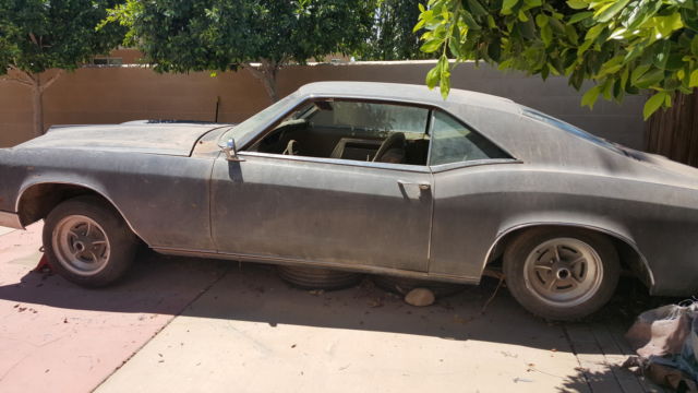 1967 Black Buick Riviera Fastback