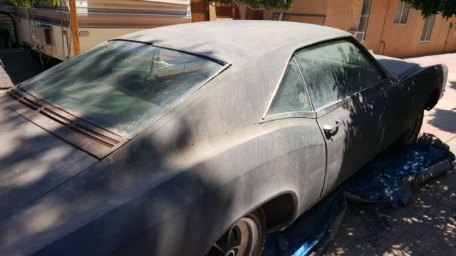 1967 Black Buick Riviera Fastback