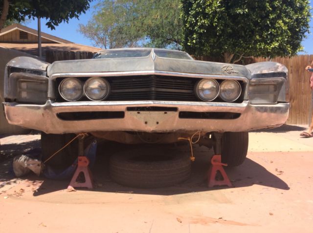 1967 Black Buick Riviera Fastback