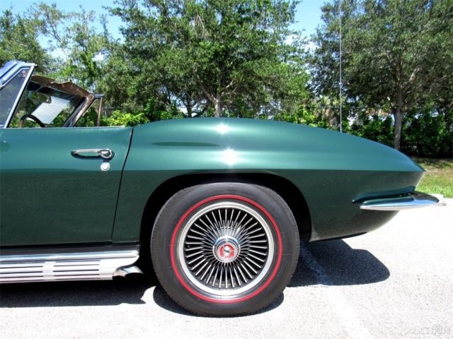 1967 Green Chevrolet Corvette