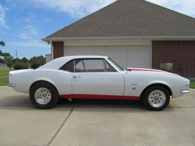 1967 white Chevrolet Camaro RS
