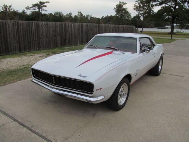1967 white Chevrolet Camaro RS