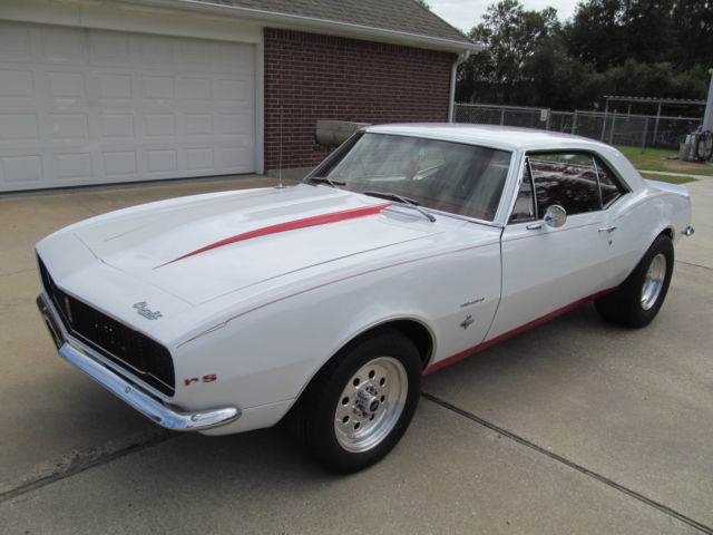 1967 white Chevrolet Camaro RS