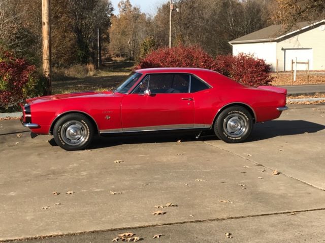 1967 Red Chevrolet Camaro Coupe