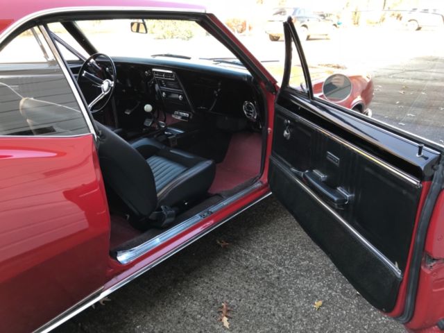 1967 Red Chevrolet Camaro Coupe