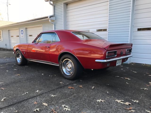 1967 Red Chevrolet Camaro Coupe