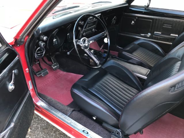 1967 Red Chevrolet Camaro Coupe