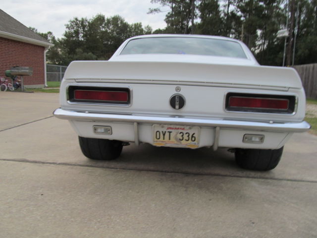 1967 white Chevrolet Camaro RS