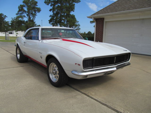 1967 white Chevrolet Camaro RS