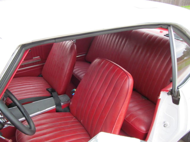 1967 white Chevrolet Camaro RS