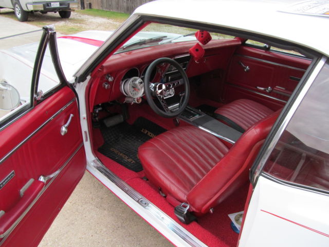 1967 white Chevrolet Camaro RS