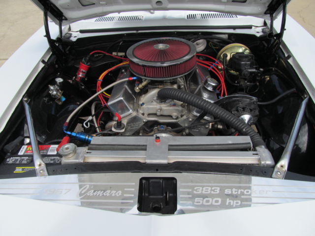 1967 white Chevrolet Camaro RS