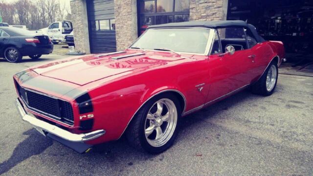 1967 Tuxedo Black Chevrolet Camaro Convertible