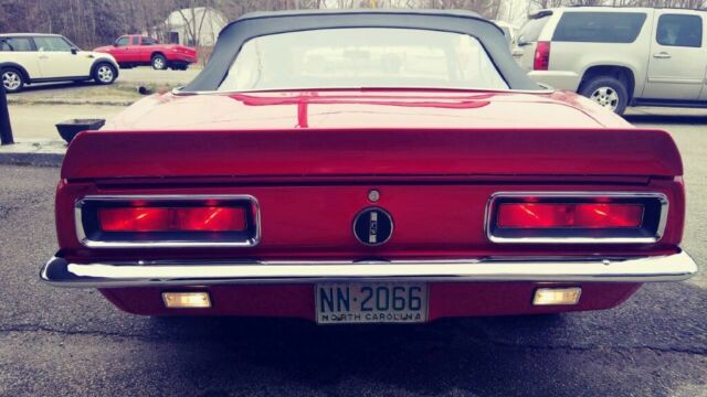 1967 Tuxedo Black Chevrolet Camaro Convertible