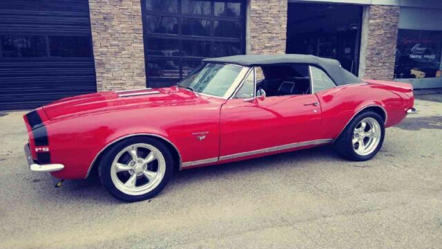 1967 Tuxedo Black Chevrolet Camaro Convertible