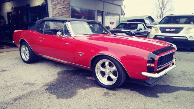 1967 Tuxedo Black Chevrolet Camaro Convertible