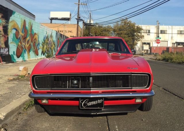 1967 Red Chevrolet Camaro Coupe
