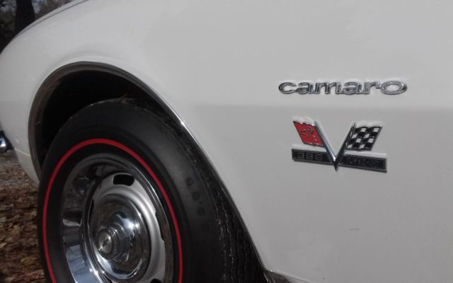 1967 Ermine white Chevrolet Camaro Convertible