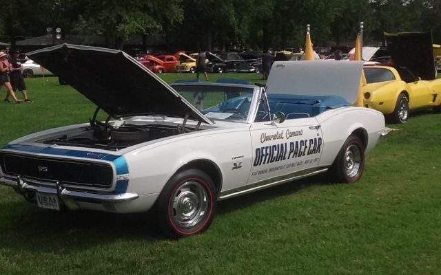 1967 Ermine white Chevrolet Camaro Convertible