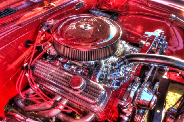 1967 Red Chevrolet Camaro Coupe