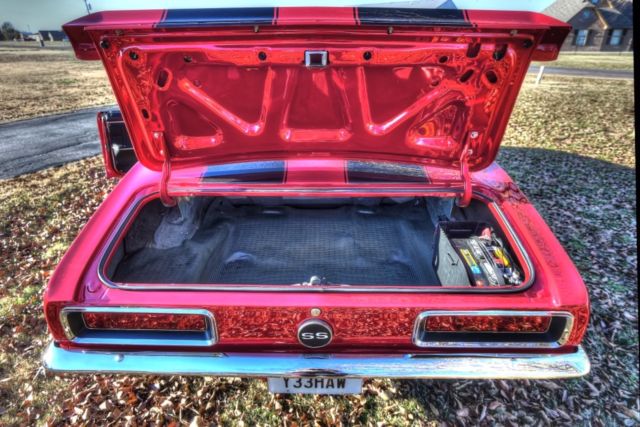 1967 Red Chevrolet Camaro Coupe