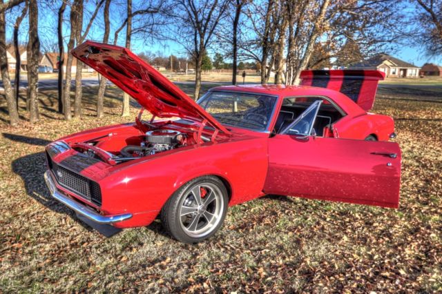 1967 Red Chevrolet Camaro Coupe