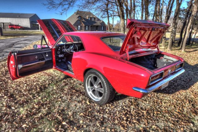 1967 Red Chevrolet Camaro Coupe
