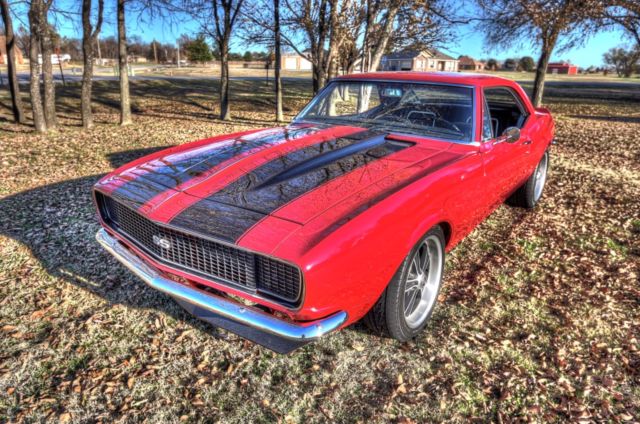 1967 Red Chevrolet Camaro Coupe