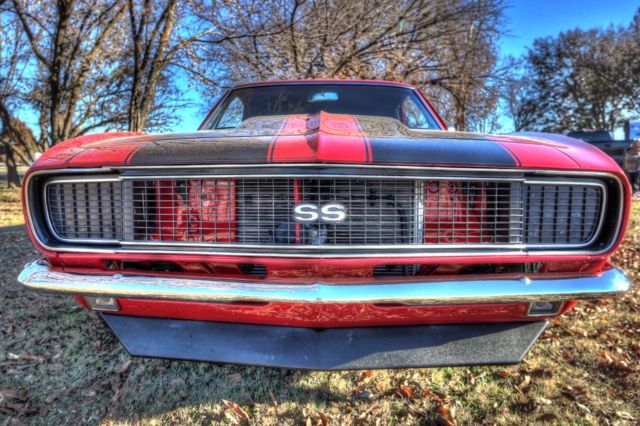 1967 Red Chevrolet Camaro Coupe