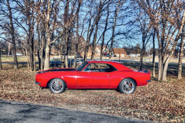 1967 Red Chevrolet Camaro Coupe