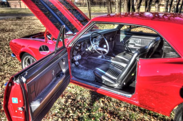 1967 Red Chevrolet Camaro Coupe