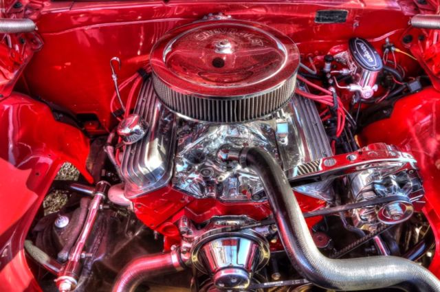 1967 Red Chevrolet Camaro Coupe