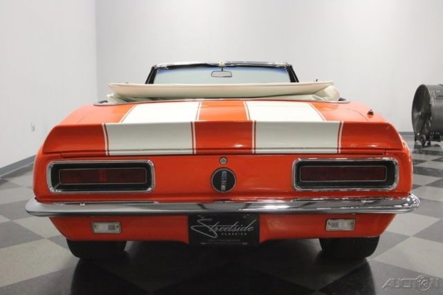 1967 Orange Chevrolet Camaro