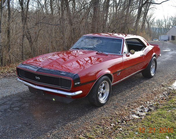 1967 Red Chevrolet Camaro