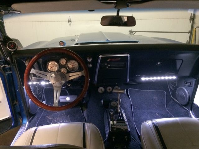 1967 Intense Blue Pearl with White convertible Top Chevrolet Camaro Convertible