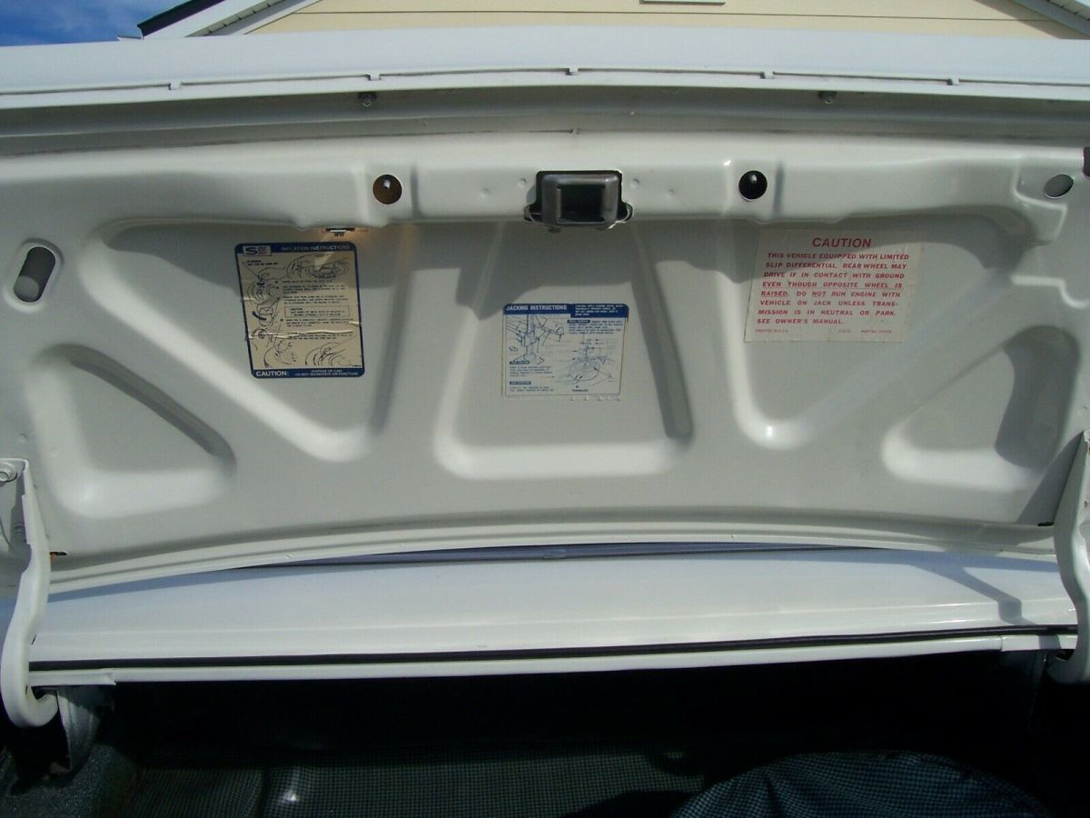 1967 White (Ermine) Chevrolet Camaro Convertible